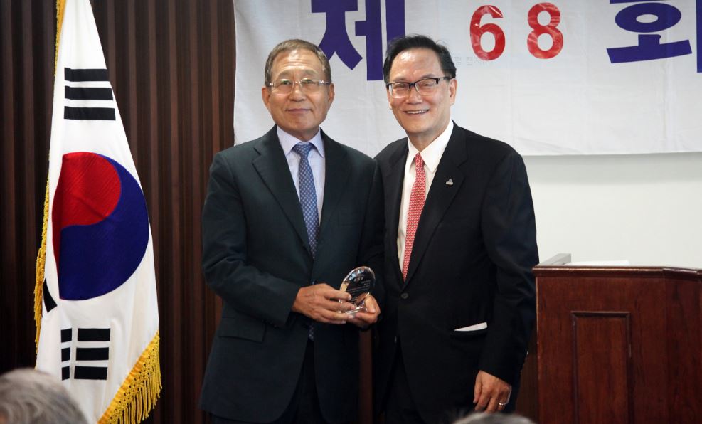 홍콩한인회 제68회 총회, 한인사회 발전 공로자 감사패 수여