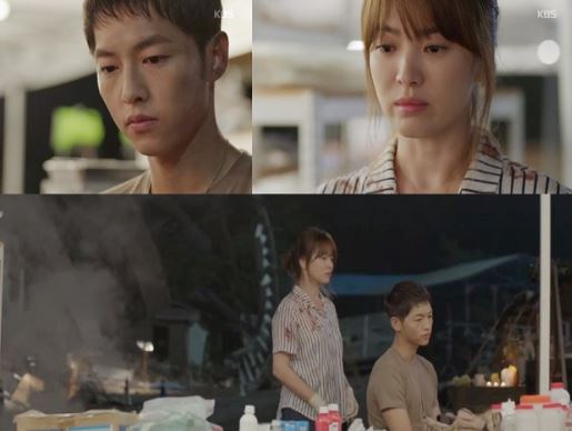 ‘태양의 후예’ 송중기-송혜교, 힘들수록 더 깊어지는 사랑