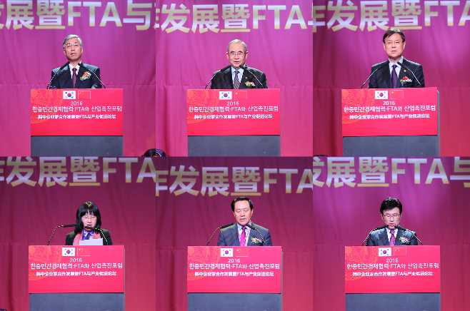 韩中企业家合作发展暨FTA与产业促进论坛