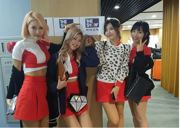 삼촌팬 공략하고 나선 신인 걸그룹 아이시어의 방송 열전