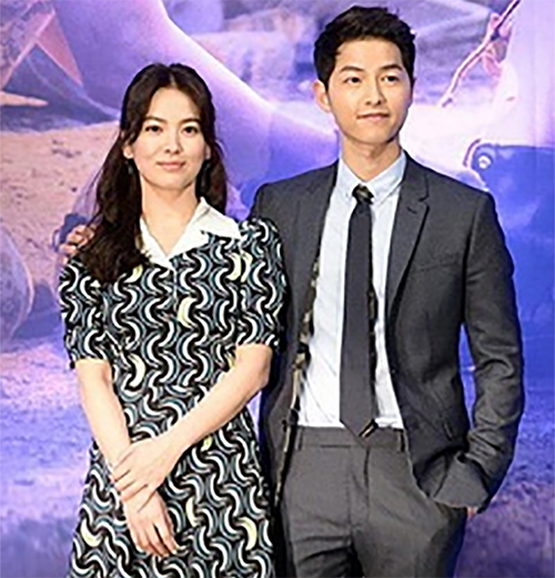 '쌍송커플' 송중기와 송혜교, 함께 팬미팅 가질 듯