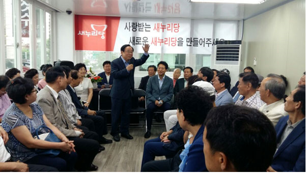 이주영, “당 대표 되면 새누리당 계파 싸움 완전 철퇴시킬 것”