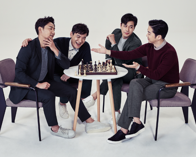 이천수·정성호·손준호·김형규, 4인 4색 패션 화보 공개
