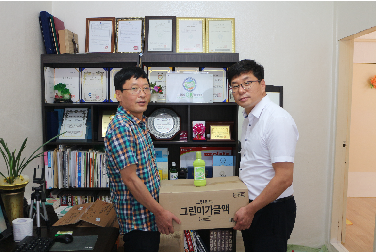 그린위드, ‘2016 한.중청소년문화페스티벌’에 그린이가글 협찬