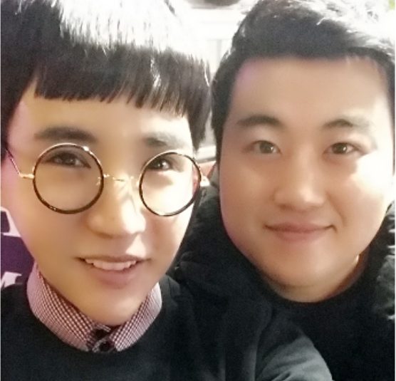 건달 출신 가수  김호중과  신성훈 훈훈 샷 공개