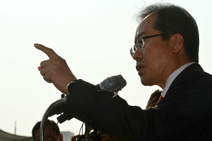 “새누리당은 사라졌다. 홍준표식 강한 정부 이룩할 것”