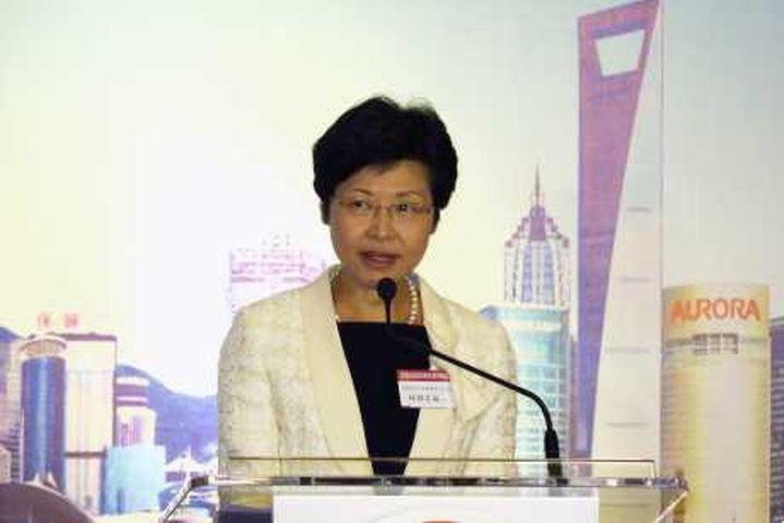 임정월아 홍콩특구 행정장관,  "일대일로" 구상에서 홍콩 역을 발휘