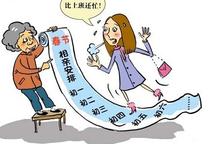 싱글남녀, 설날 “맞선대응10조항”