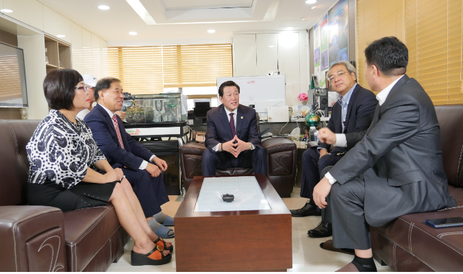 中 최대 탄소배출권 전문회사 GDR, 환경감시재단 내방... 탄소개발 공동 추진