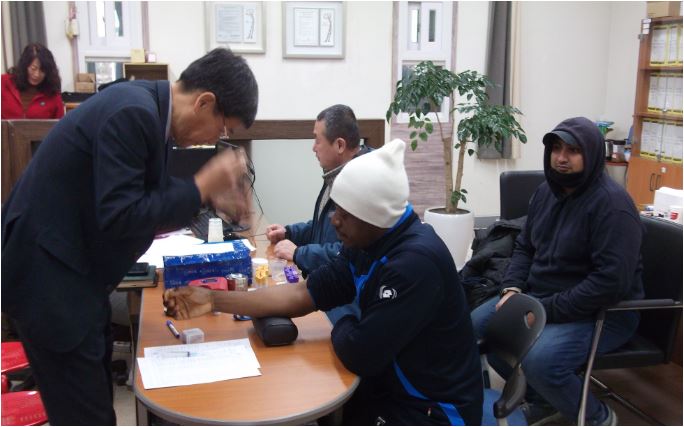 안산시 원곡보건지소, 외국인 무료 건강검진