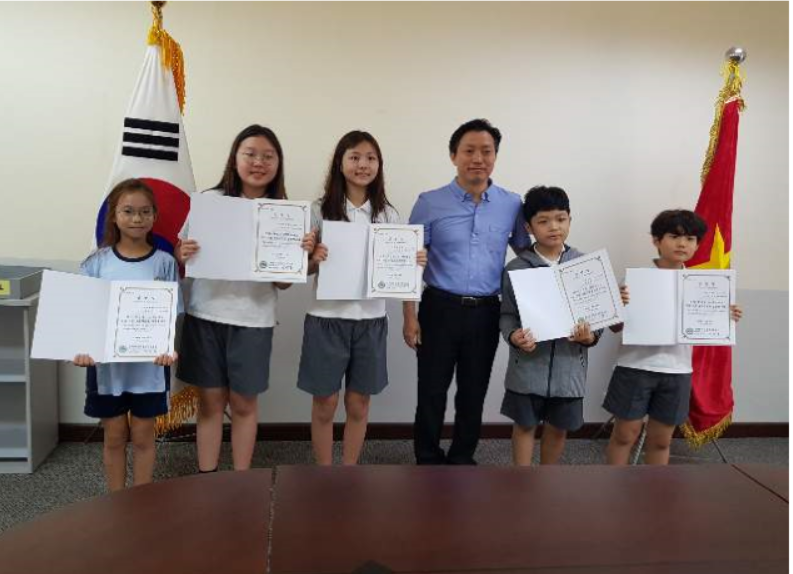 호치민시한국국제학교, 초등 전교어린이회 임원 선거 실시