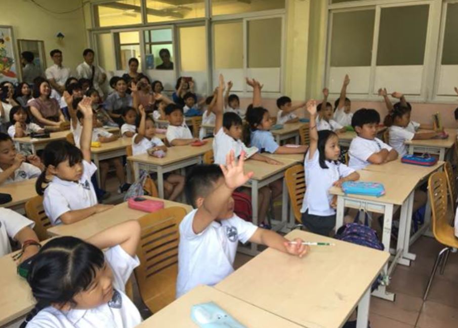 호치민시한국국제학교, 초등 학부모 공개수업 실시