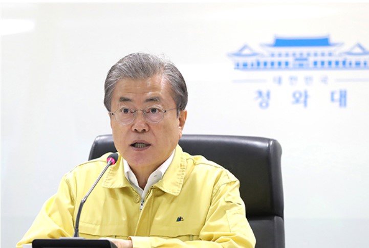 문재인 대통령 “강원도 동해안 산불 특별재난지역 지정 검토” 지시