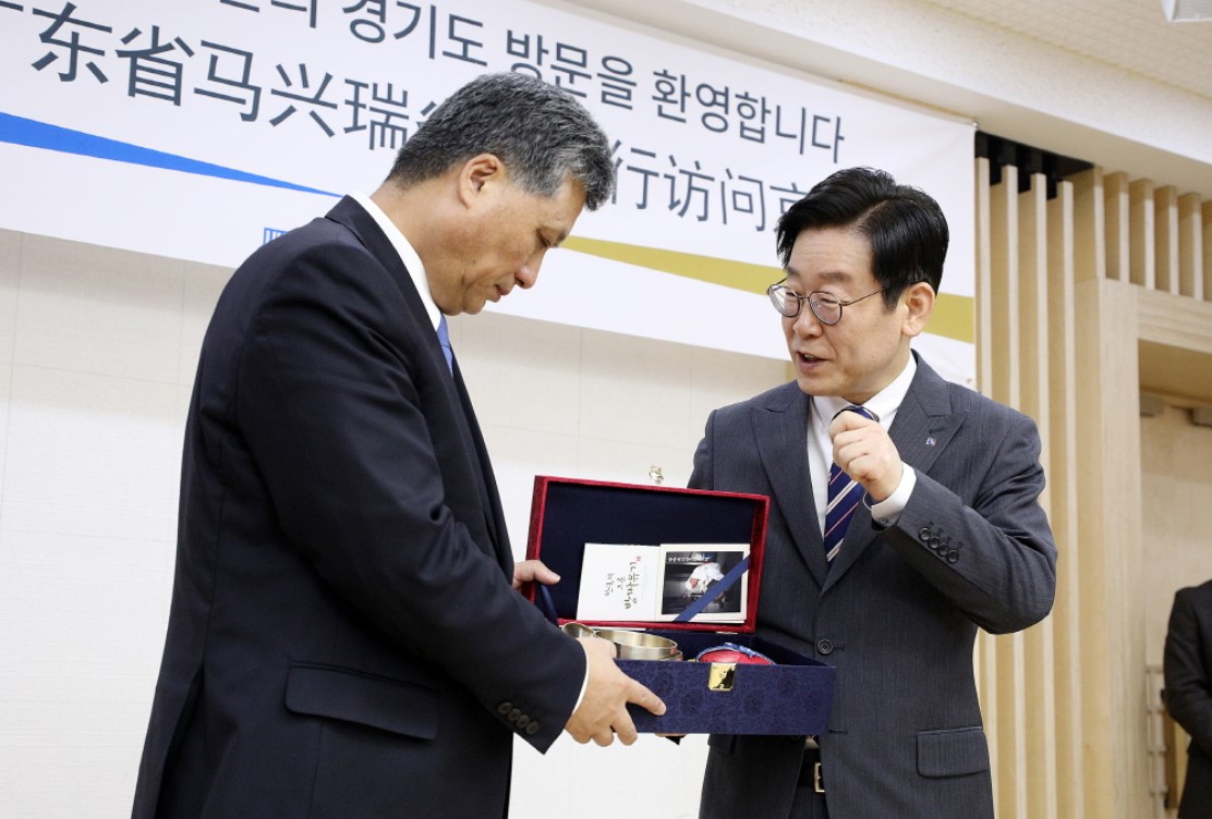 이재명, 中 광둥성장에 “임정 유적지 발굴과 보전 함께해 달라” 요청