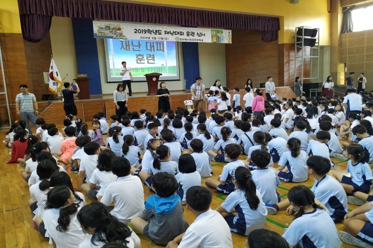 호치민시한국국제학교, 재난대피훈련 실시