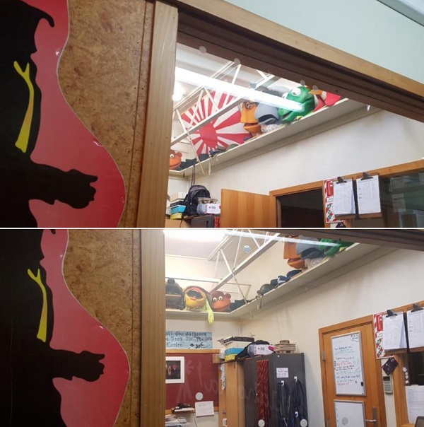 각 국 한인 학생들, 학교 욱일기 퇴치 앞장서다