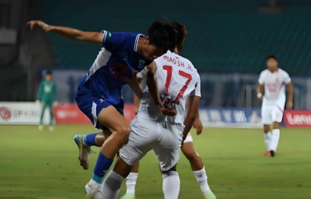 황전페이 극장골! 연변룽딩, 6경기 무패 질주로 리그 4위 등극