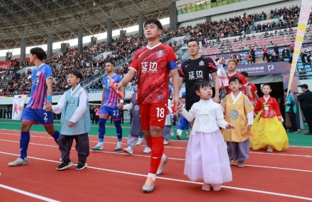 연변, 석가장과 1-1 무승부…승격 경쟁 먹구름