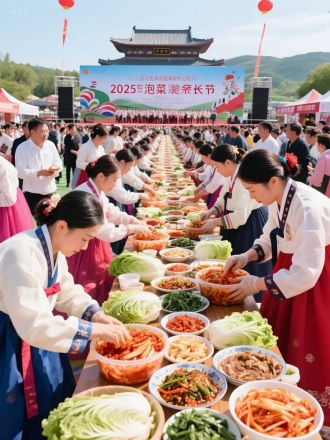 [르포] “김치 향 가득한 아리랑 광장”…연길서 펼쳐진 2025 연변 조선족 김치문화축제