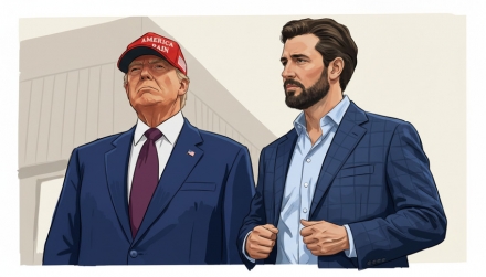 트럼프 장남, 출마 전부터 2028 대선 공화당 유력 후보 부상