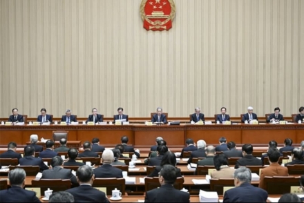 중국 전국인대 상무위 회의 폐막…어업법·민용항공법 등 개정안 통과