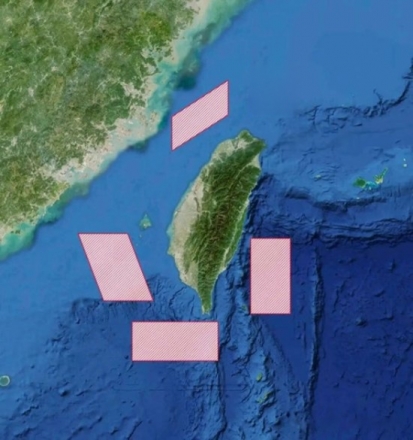 중국군 동부전구, 대만 해협 일대서 대규모 훈련