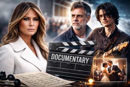 멜라니아 트럼프 다큐 영화, 음악 무단 사용 의혹 제기