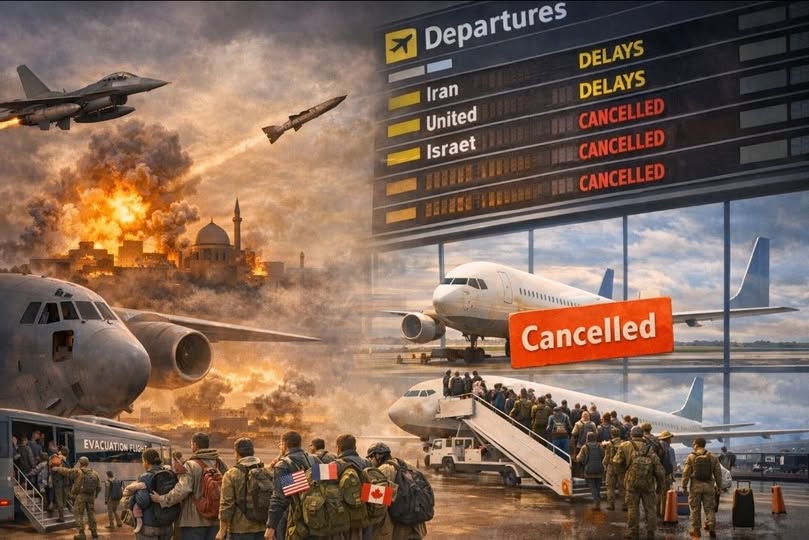 중동 전쟁 여파로 세계 항공망 대혼란… 각국 철수 작전도 수송력 부족