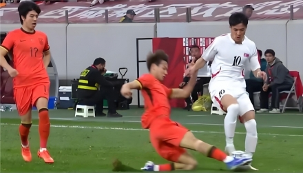 중국 U-23, 북한과 1-1 극적 무승부…후반 추가시간 페널티킥으로 승점 1 확보