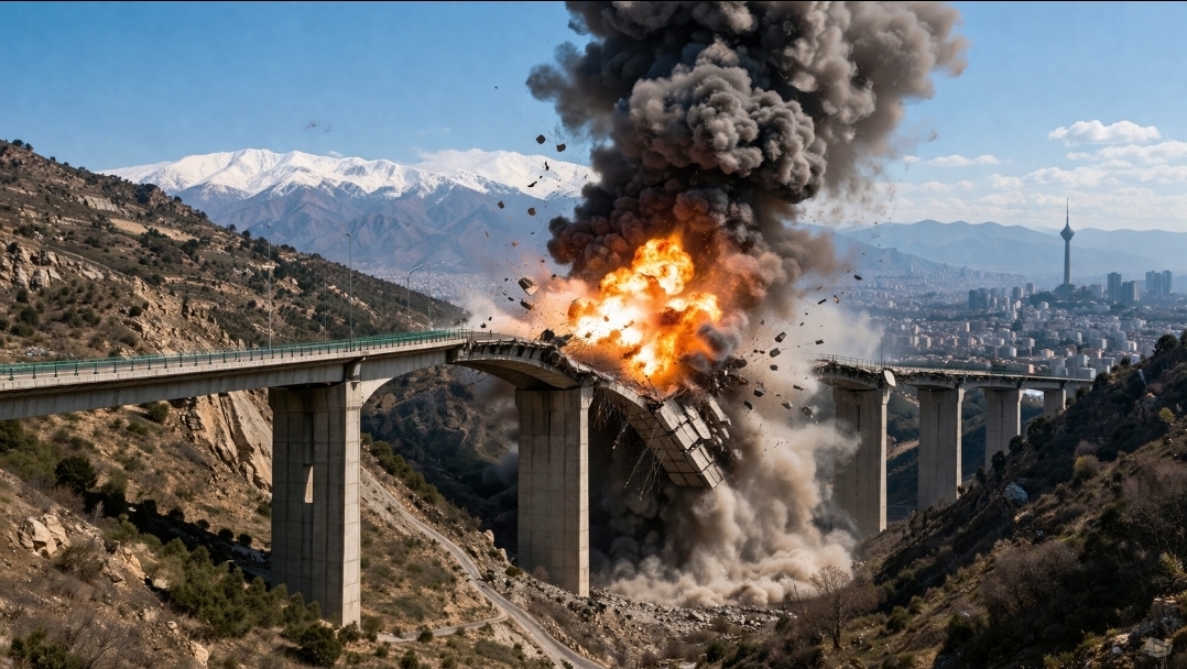 “다리 폭파 영상까지 공개”…트럼프 압박에 이란 ‘굴복 없다’ 정면 대응