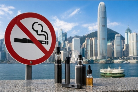 홍콩, 전자담배 소지만 해도 3000홍콩달러 벌금…시행 첫날 2명 적발