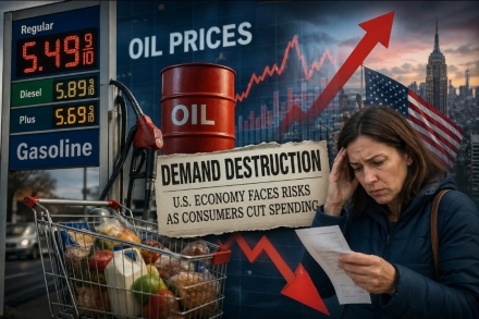 유가 상승 직격탄…미국 경제 ‘수요 붕괴’ 경고