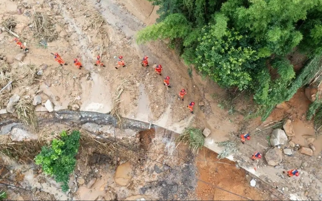 충칭 기록적 폭우 강타…9명 사망·11명 실종