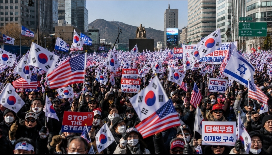 태극기 뒤에 숨은 극단주의의 얼굴