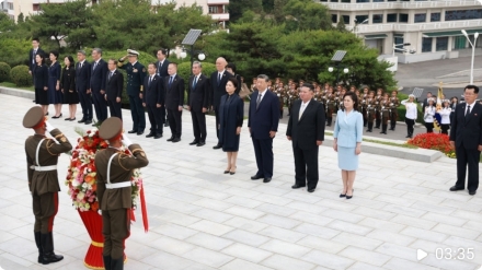 시진핑, 평양 중조우의탑 참배…김정은과 북중 우호 계승 의지 재확인