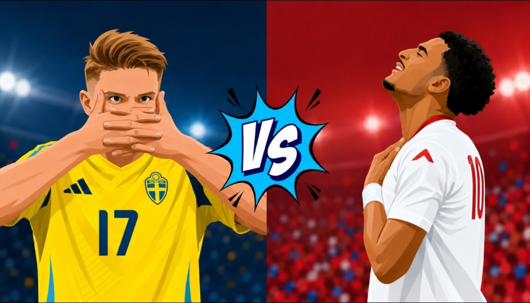 [FIFA 북중미 월드컵] 스웨덴, 튀니지 5-1 대파…아야리 멀티골로 월드컵 첫 승