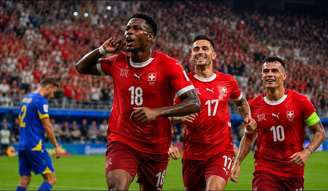 [FIFA 북중미 월드컵] 만잠비 멀티골 폭발…스위스, 보스니아 4-1 완파하며 B조 선두 도약