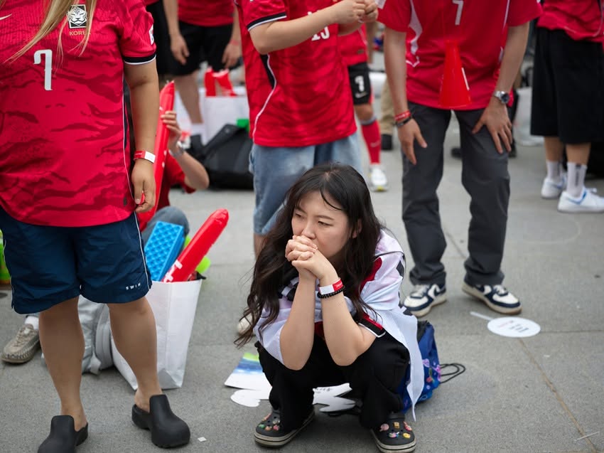 기적은 끝내 없었다…한국, 조 3위 경쟁서 밀려 2026 북중미 월드컵 조별리그 탈락
