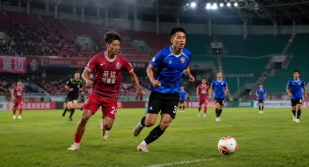 조반니 ‘원맨쇼’ 해트트릭…연변룽딩 3-1 승리, 승격 경쟁 가세