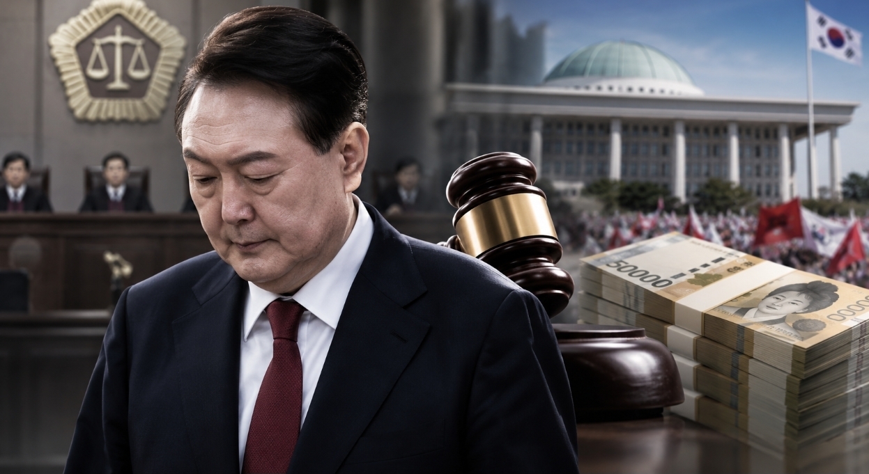 헌정사상 첫 전직 대통령 ‘당선무효형’…확정 땐 국민의힘 397억원 반환