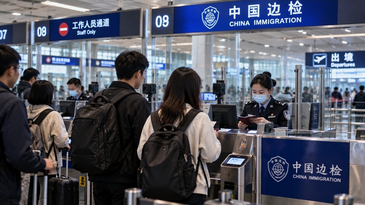 중국 9·15 출입국 규정 닷새…공항 심사, 실제로 달라졌나