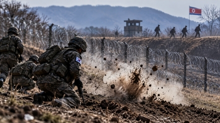 DMZ 지뢰 폭발 책임 공방…북한 “무관”·한국군 “사과하라”