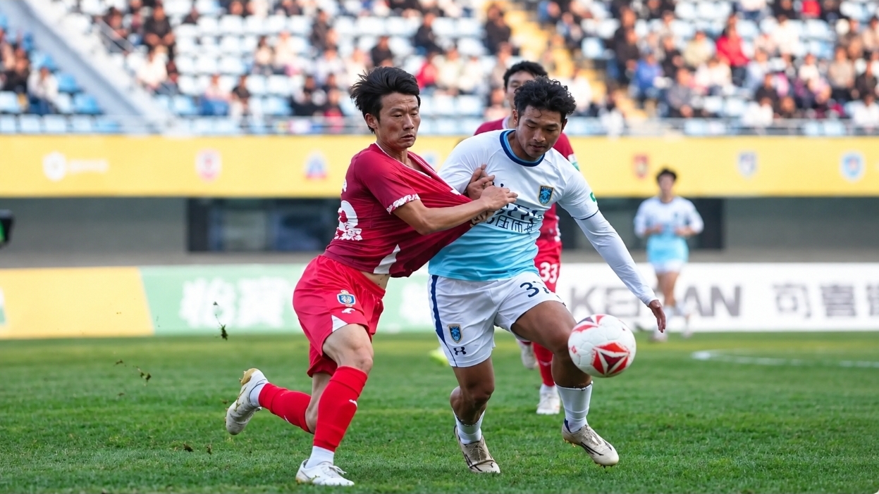 연변룽딩, 난퉁에 0-1 패배…슈퍼리그 승격 꿈 사실상 멀어져