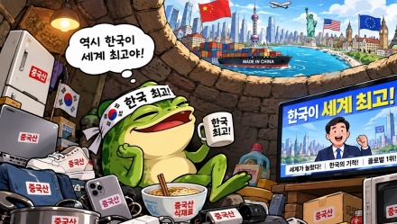 우물 안 개구리의 착각…한국만 최고라는 세상