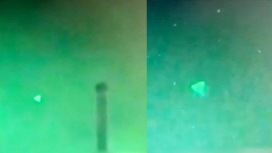 UFO, 일찍 미 해군 함대 상공에 출현