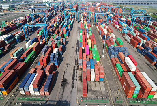 中, 상반기 수출입 총액 18조700억 위안 전년 대비 27.1% 증가