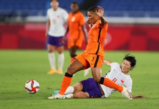 중국 여자축구, 네덜란드에 2-8 참패... 조별리그 탈락
