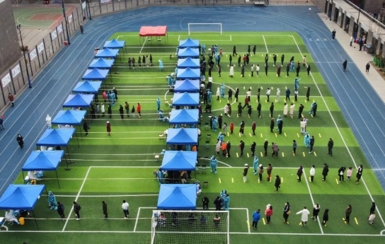 中 톈진, 코로나19 확산에 전수 검사 실시