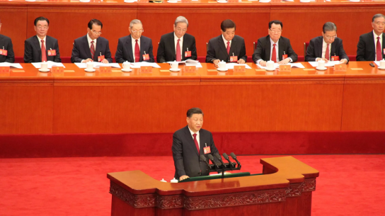 시진핑(習近平), 중국 공산당 총서기로 당선