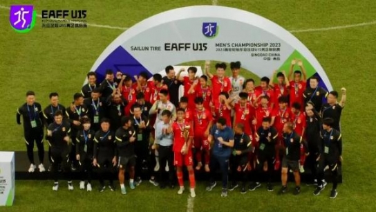 中 U-15 남자 축구, 10년 만에 동아시아컵 우승